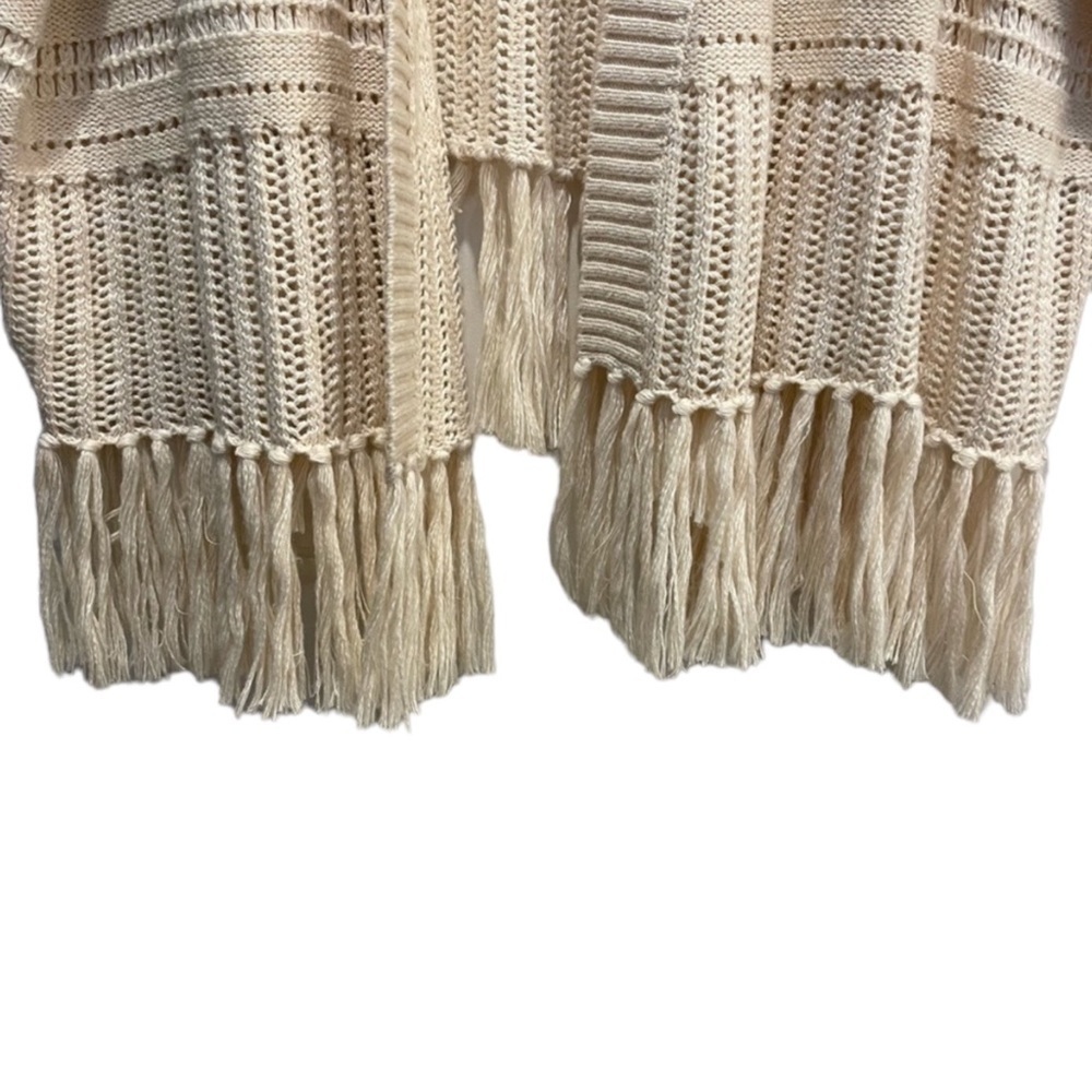 MATILDA JANE GOOD HART Mayfield Kimono Sweater in Cream Size XS - Picture 4 of 6
